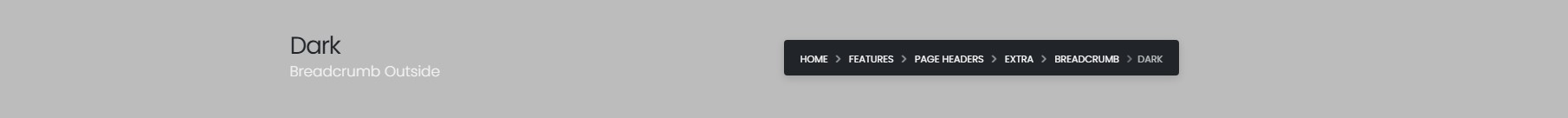 Breadcrumb Dark Breadcrumb Dark